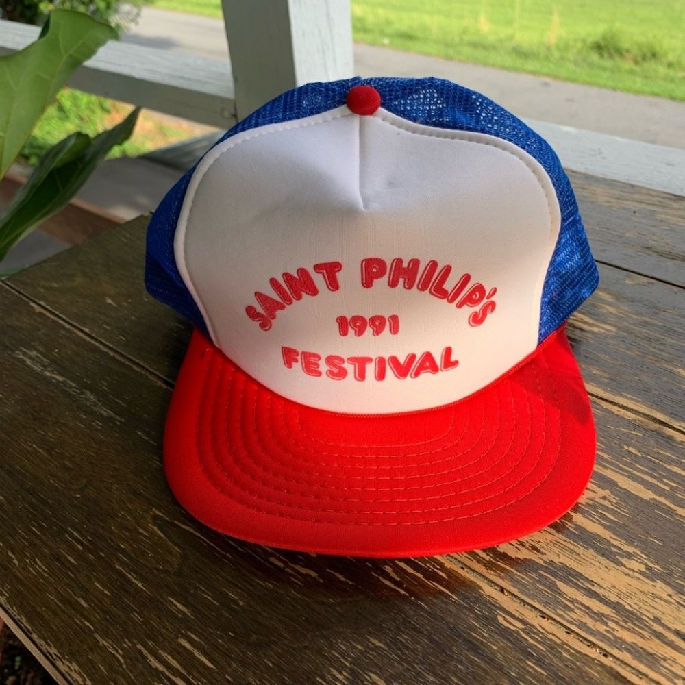 Vintage 1991 festival trucker hat